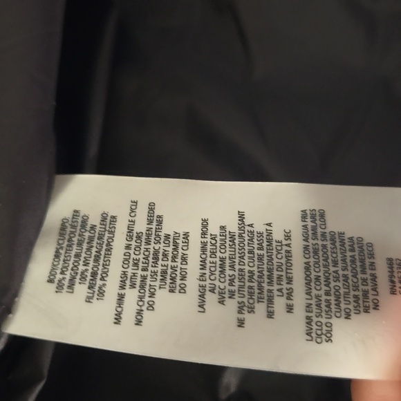 Betsey Johnson - Black and White Leopard Print Snow Vest - (L) - Picture 6 of 6